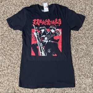 Twin Star Exorcists Youth Size XL Black Anime Crunchyroll Manga NWT Graphic